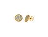 Diamond pave earrings
