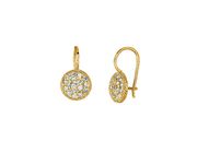 Diamond pave earrings