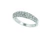 Diamond pave stack ring