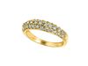 Diamond pave stack ring