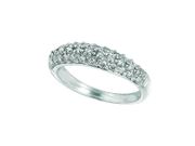 Diamond pave stack ring