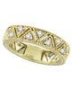 Diamond Ring Band Eternity Yellow Gold