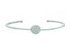 Diamond round bangle