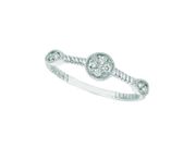 Diamond round & marquise shape ring