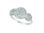 Diamond round ring