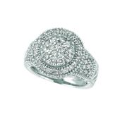 Diamond round ring