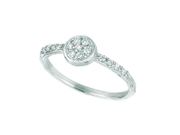 Diamond round ring