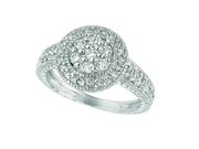 Diamond round ring