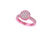 Diamond round ring