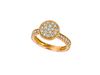 Diamond round ring