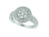 Diamond round ring