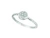 Diamond round ring