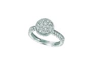 Diamond round ring