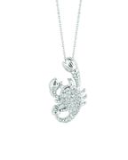 Diamond scorpion necklace