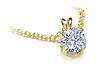 Diamond Solitaire Pendant  3 Sizes  Color: J-K, Clairity: I1