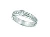 Diamond Solitaire Ring, 14K White Gold