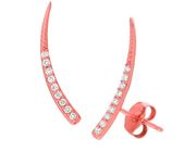 Diamond spike earrings