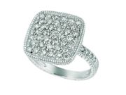 Diamond square ring
