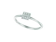 Diamond square ring