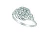 Diamond square ring