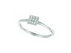 Diamond square ring