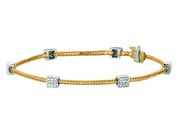 Diamond  squre bracelet