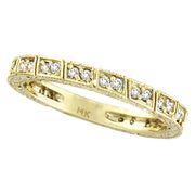 Diamond Stack Stackable Ring Band
