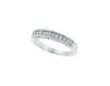 Diamond Stackable Ring, 14K White Gold Band
