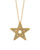 Diamond star necklace