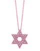 Diamond star necklace