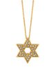 Diamond star necklace