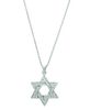 Diamond star necklace