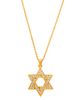 Diamond star necklace