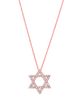 Diamond star necklace
