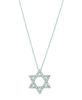 Diamond star necklace