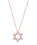 Diamond star necklace