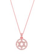 Diamond star necklace