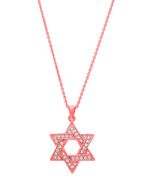 Diamond star necklace