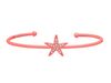 Diamond starfish bangle