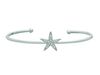 Diamond starfish bangle
