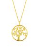 Diamond tree necklace