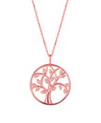 Diamond tree necklace