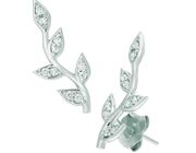Diamond vines earrings