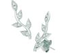 Diamond vines earrings