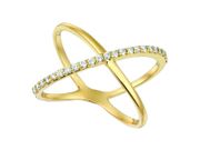 Diamond X ring