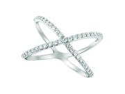 Diamond X ring