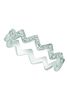 Diamond zig zag ring