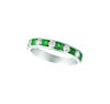 Emerald & diamond ring