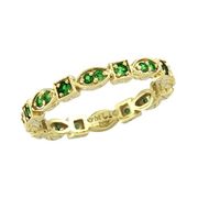 Eternity Tsavorite Stackable Guard Ring
