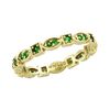 Eternity Tsavorite Stackable Guard Ring